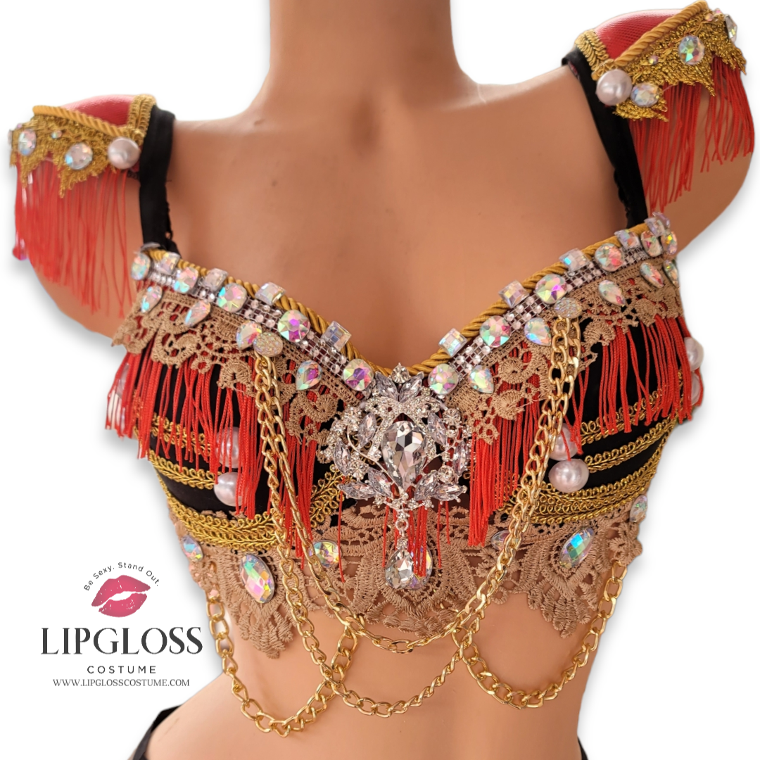 Sexy Ringleader Bra Top – Lipgloss Costume