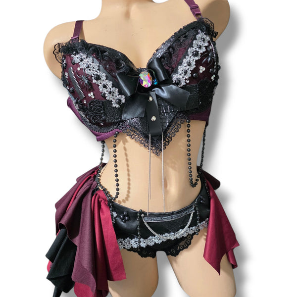 Ready to ship Bat Vampiress, Gothic Spider Queen