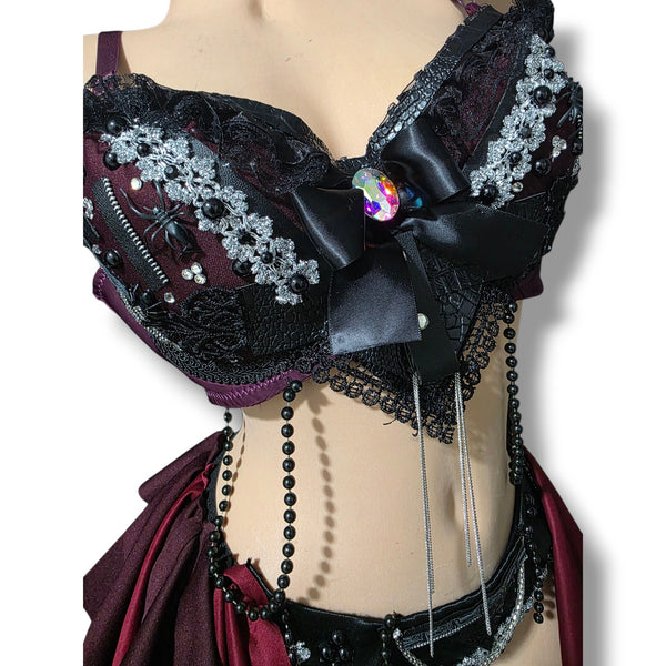 Ready to ship Bat Vampiress, Gothic Spider Queen