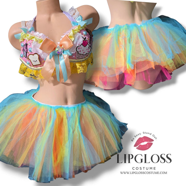 Ready to ship Breakfast Fairy, Kawaii Dessert Princess, Pastel Rave Cutie, Sweet Dream Ballerina, Cupcake Candy Fairy, Rainbow Tutu Pixie, Playful Pancake Princess