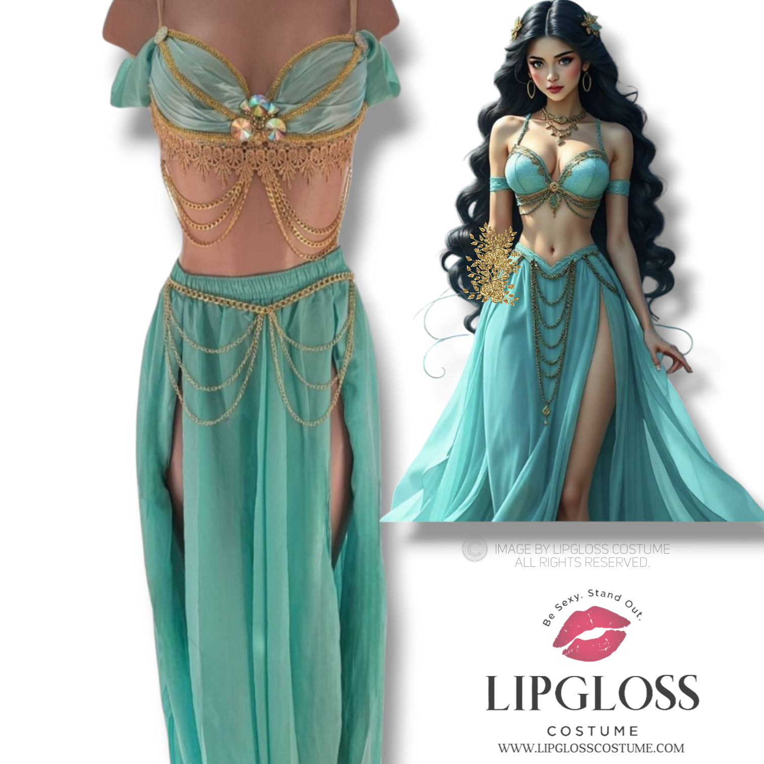 Jasmine Princess Costume
