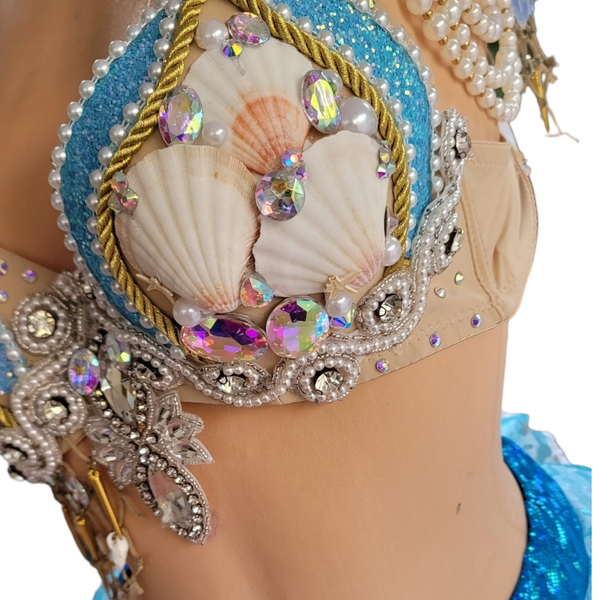 Ready to Ship Natural Blue Mermaid