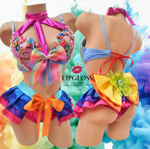 Rainbow Candyland Costume