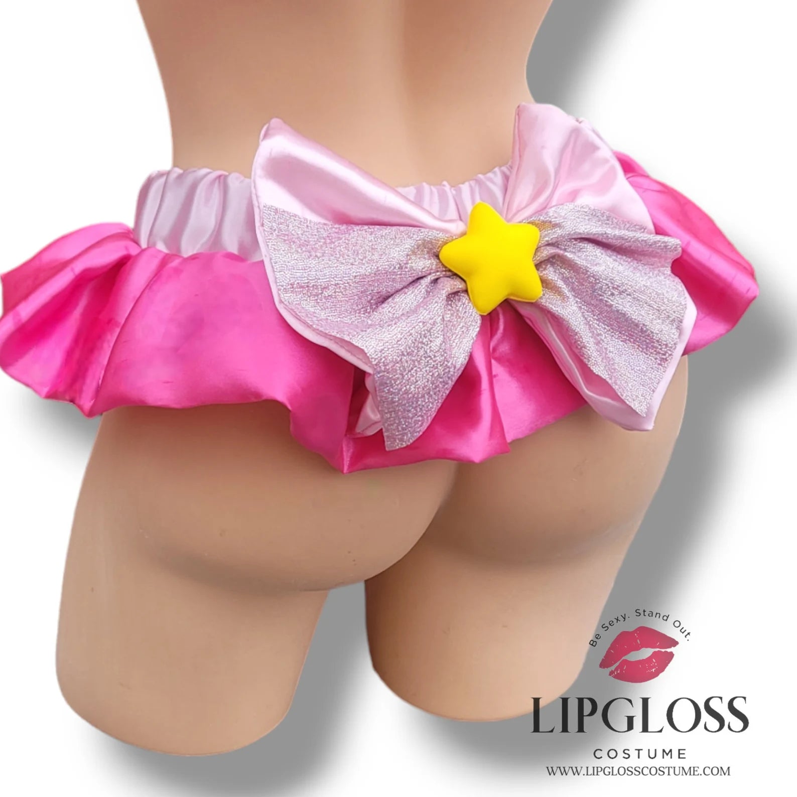 Hot pink Princess Peach Mini Skirt