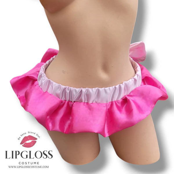 Hot pink Princess Peach Mini Skirt