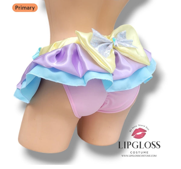 Pastel Ruffle Rave Skirt