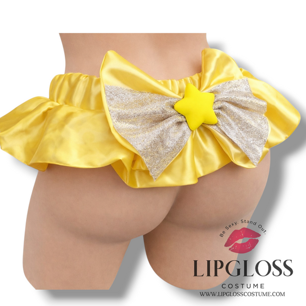 Princess Daisy, Princess Belle kawaii Skirt, Woman Micro skirt, Cosplay Bottom