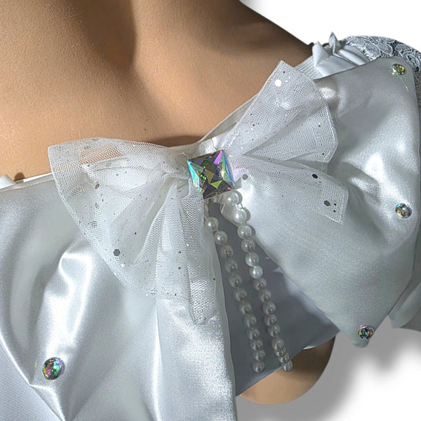 Ready to Ship White Ice Queen Costume Women