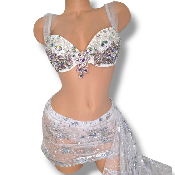 Ready to Ship White Angel Costume Women
