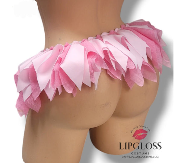 Pink Fluffy Fairy Petal Skirt