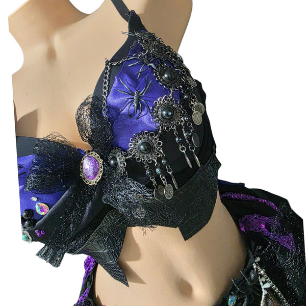 Ready to ship Spider Witch, Purple Potion