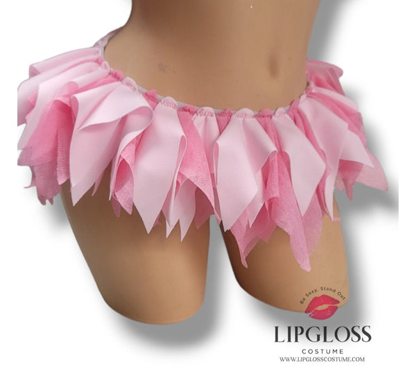 Pink Fluffy Fairy Petal Skirt
