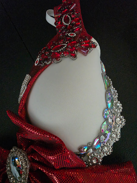 Ready to Ship Red Naughty Nurse Costume