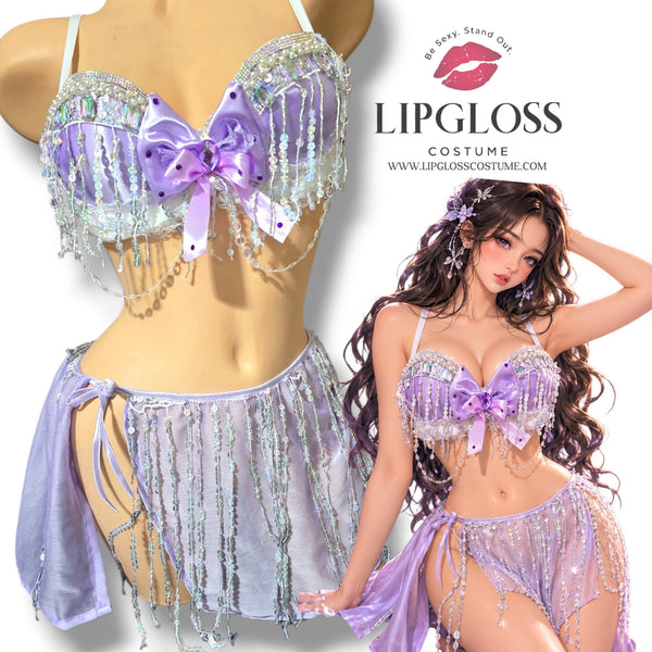 Ready to Ship Lavender Fairy, Crystal Mermaid, Lilac Princess