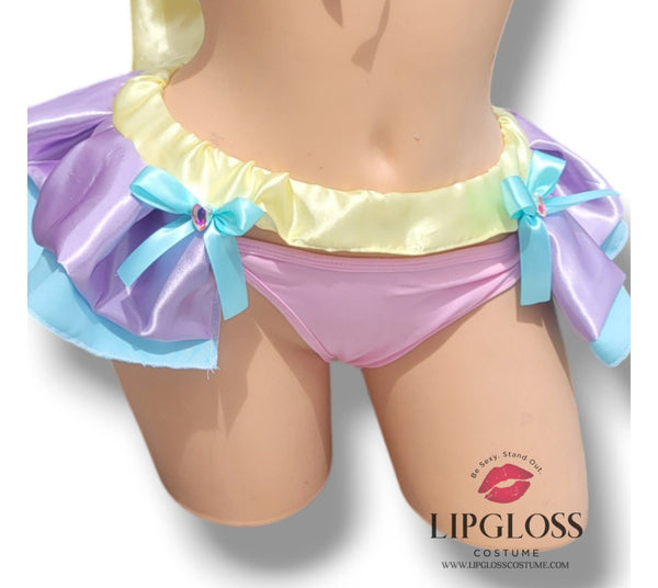 Pastel Ruffle Rave Skirt
