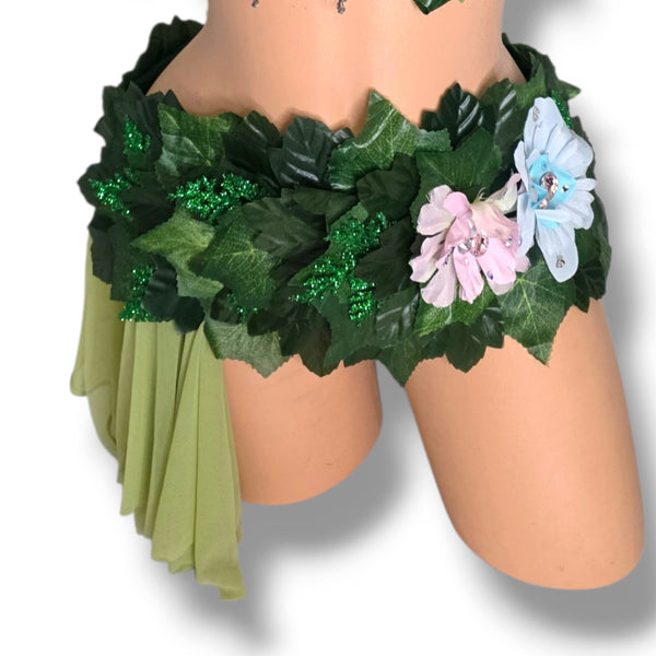 Ready to Ship Green Leaf Fairy Costume Women