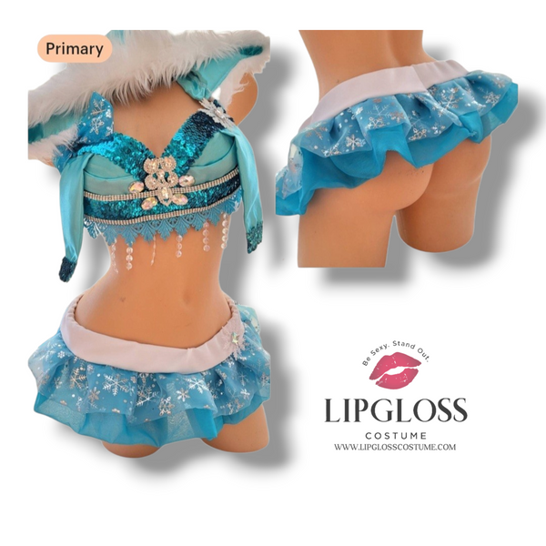 Sexy Pokemon Glaceon inspired Costume