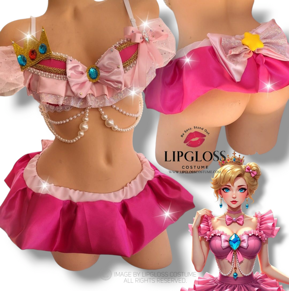 Sexy Peach SuperStar with Micro skirt