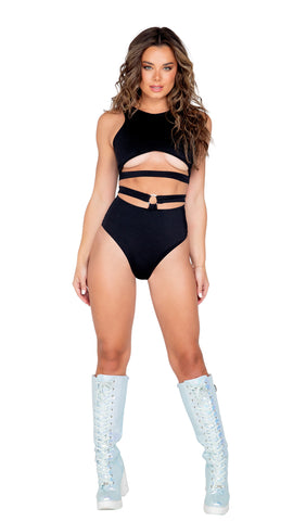 3972 - CROPPED UNDERBOOB TOP