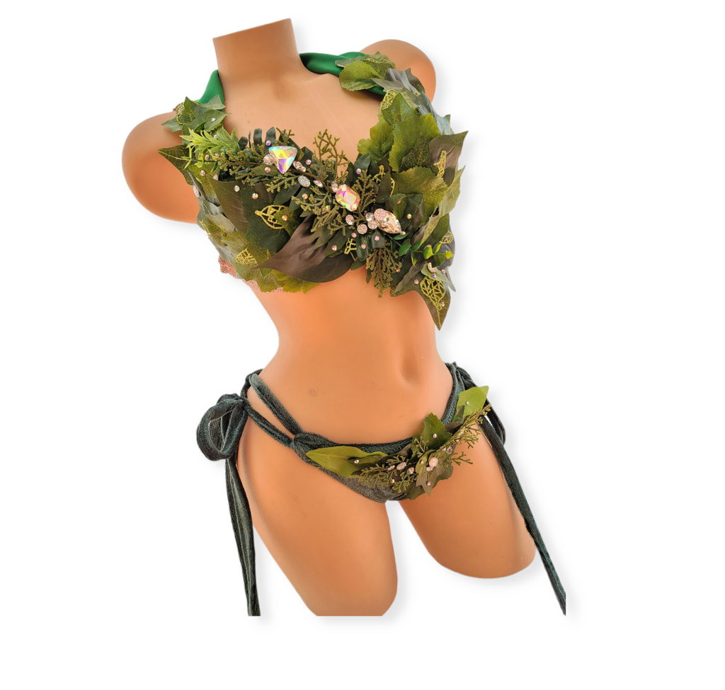 Adam Eve Poison Ivy Adult Woman Costume Lipgloss Costume Adam Eve Poison Ivy Adult Woman Costume Lipgloss Costume