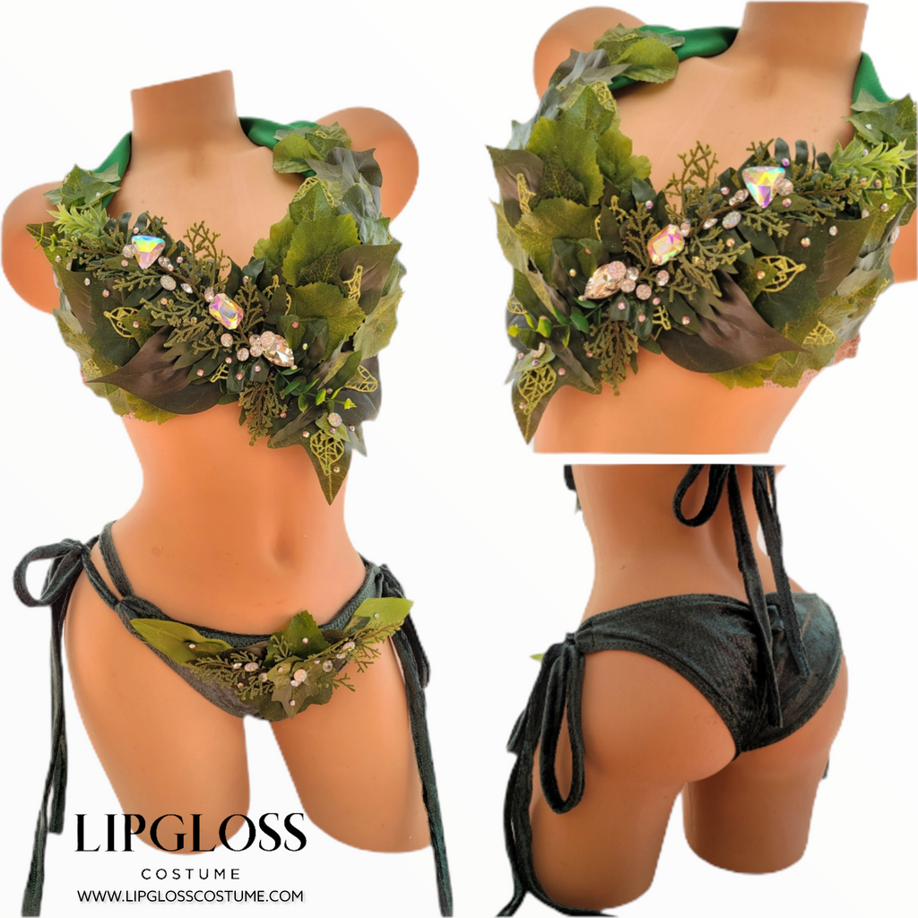 Adam Eve Poison Ivy Adult Woman Costume – Lipgloss Costume