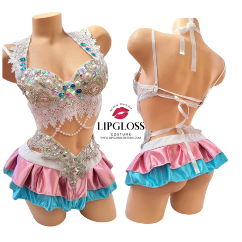 Rhinestone Rave outfit