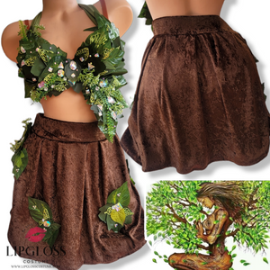 Green Mother Nature Woman Adult Costume
