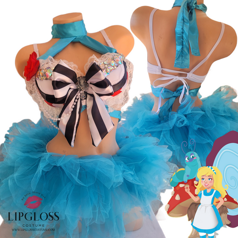 Alice in Wonderland Costume with Tutu