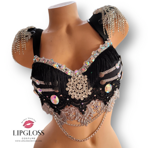 Sexy Military Bra Top Lipgloss Costume Sexy Military Bra Top Lipgloss Costume