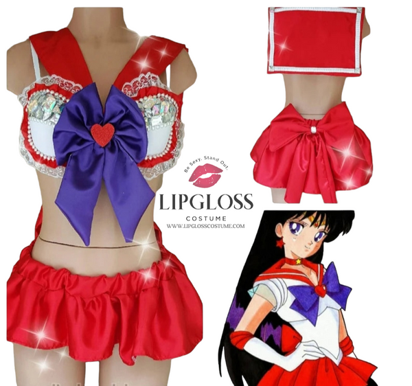 Sailor Mars Inspired Outfit