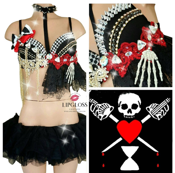 Sexy Pirate Costume with Tutu