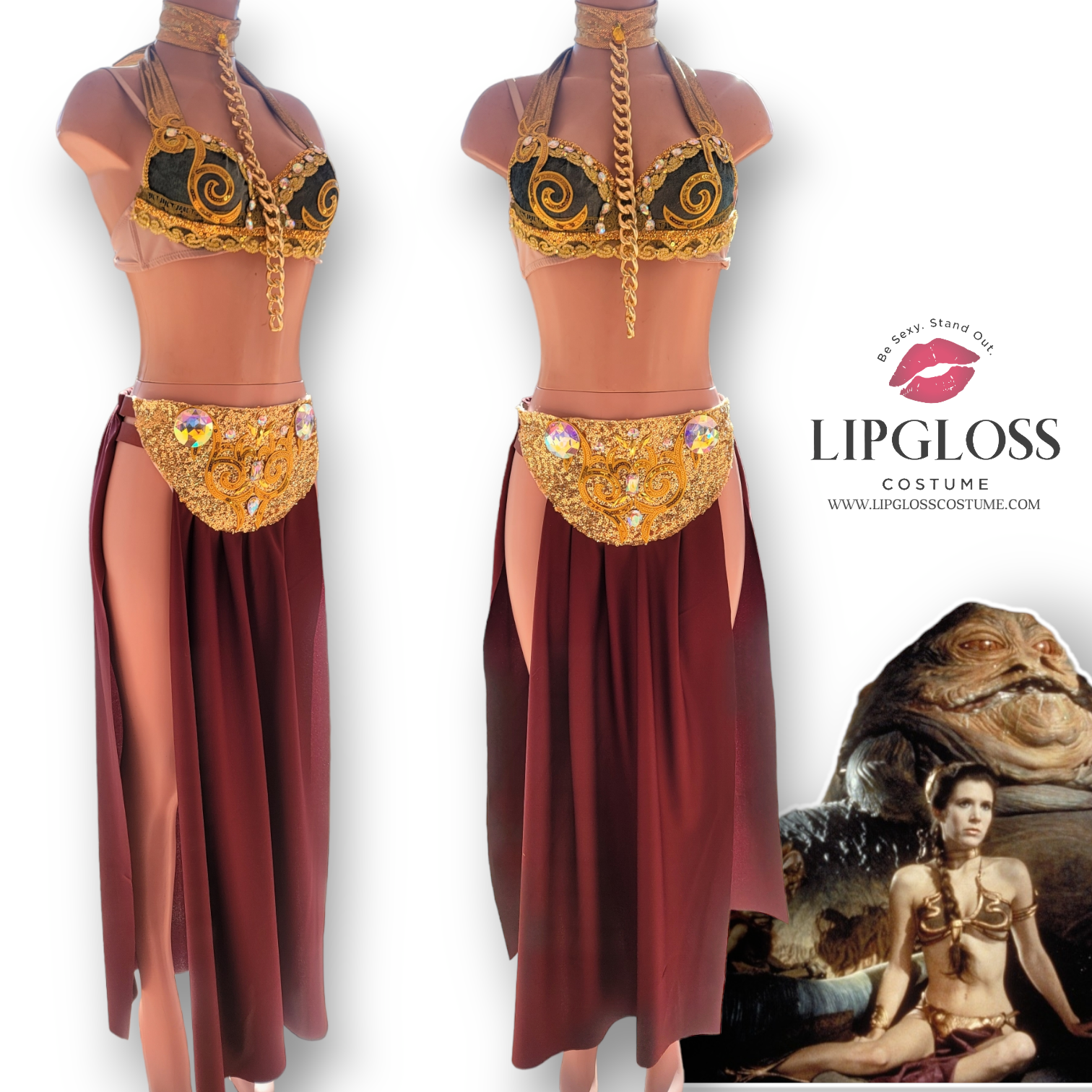 Sexy Princess Leia inspired Costume