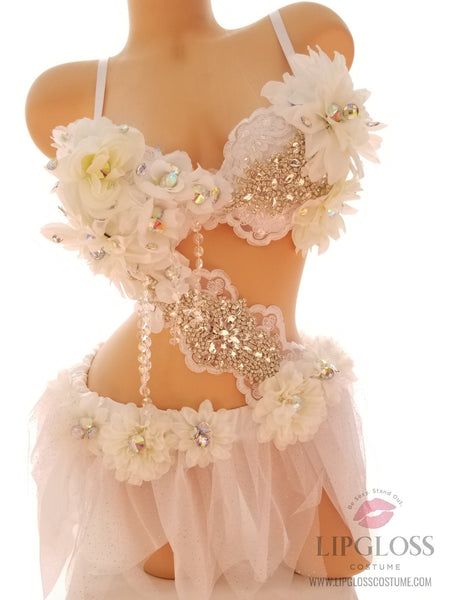 Sexy White Fairy Costume